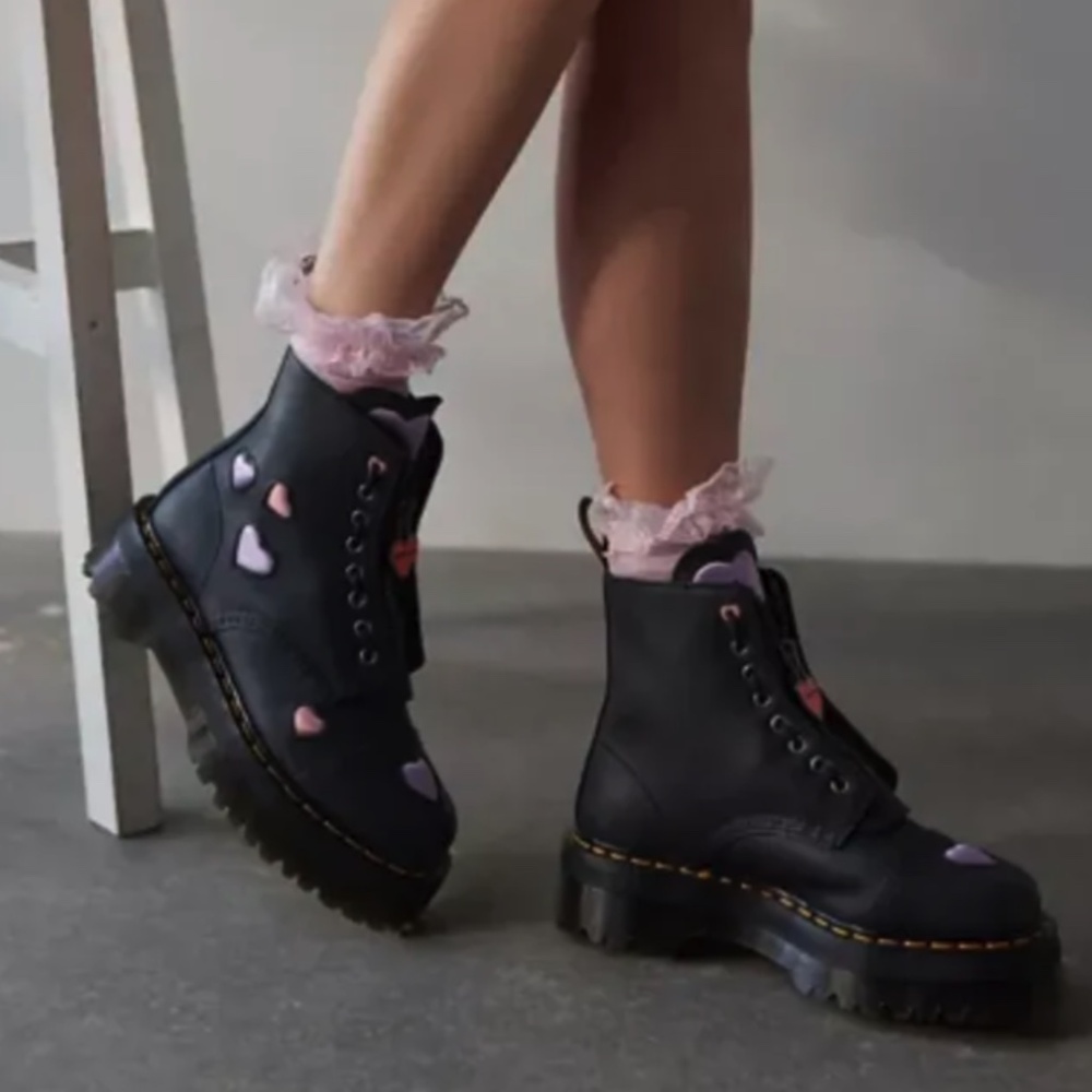 Dr. Martens Sinclair Heart Platform Boot